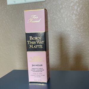 TooFaced Born This Way matte foundation caramel new in box